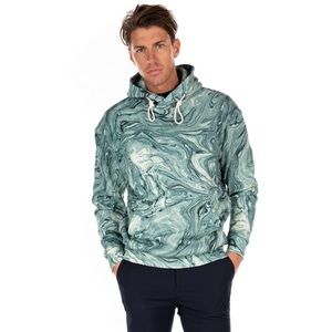 SOLD! Scotch & Soda Marbled Artwork Hoodie